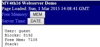 Web Server Demo Guest Account