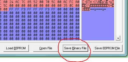 Spin IDE save as binary file